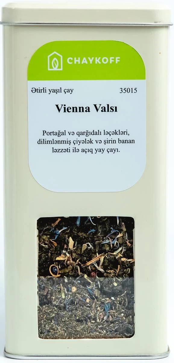 Vienna valsı ətirli yaşıl çay (100 qr)