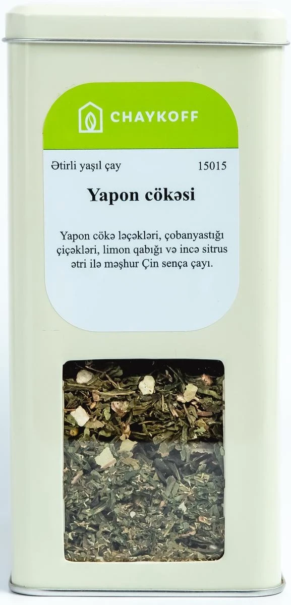 Yapon cokəsi ətirli yaşıl çay (250 qr)