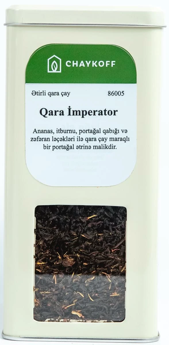 Qara imperator ətirli qara çay (100 qr)